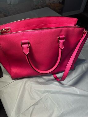 Women’s Hot Pink Structured Tote Bag